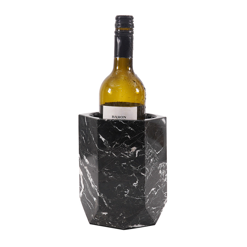 Marble Wine Cooler For Champagne - Wine Bottle Holder & Beverage Cooler