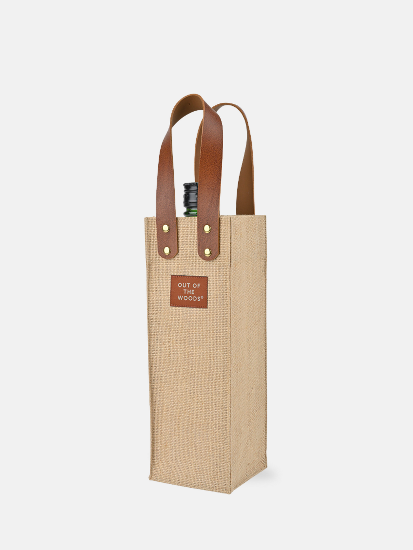Jute Wine Tote
