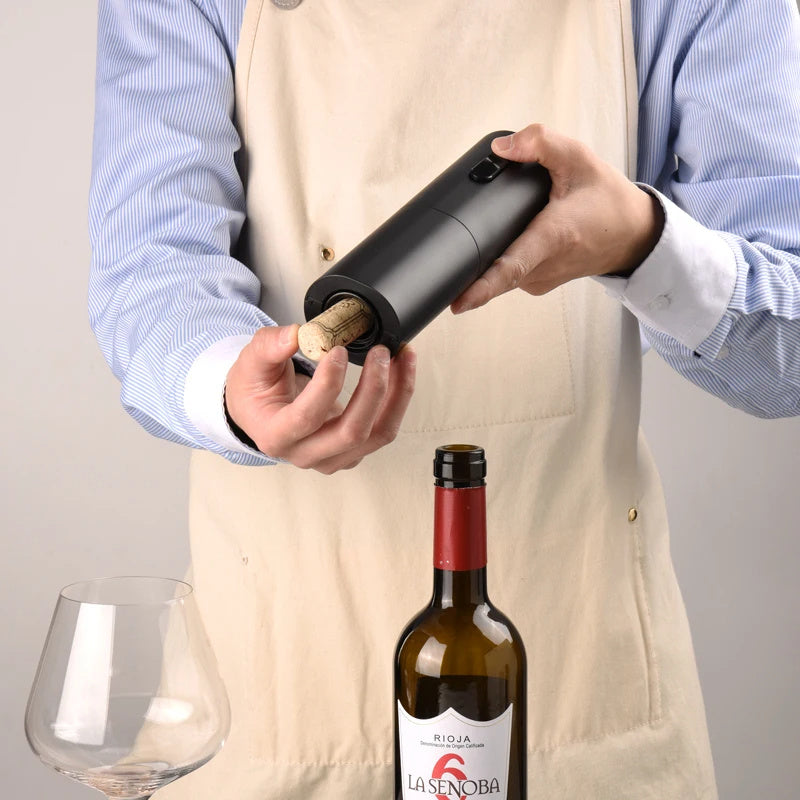 Electric Wine Opener Set Automatic Wine Opener Spiral Corkscrew