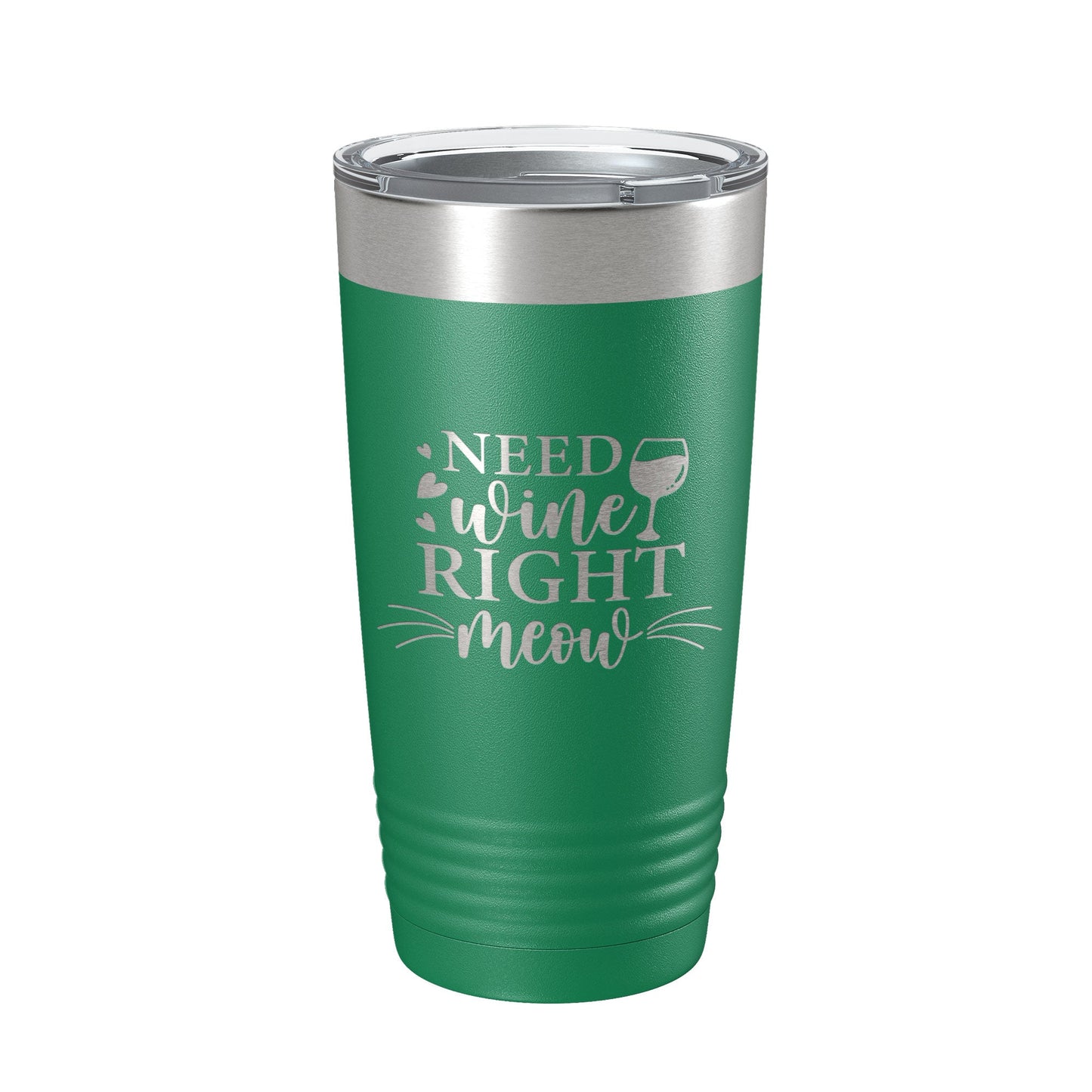 Need Wine Right Meow Tumbler Cat Wine Lover Funny Travel Mug Insulated Laser Engraved Coffee Cup Gift 20 oz-9