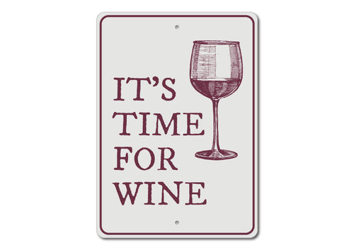 Wine Time Sign