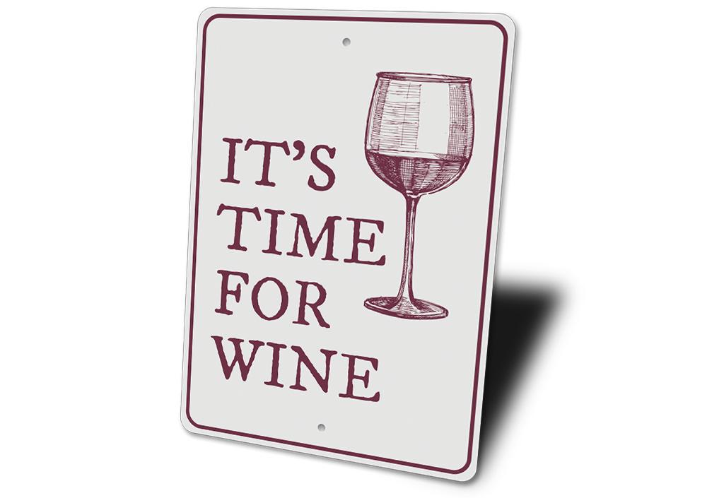 Wine Time Sign