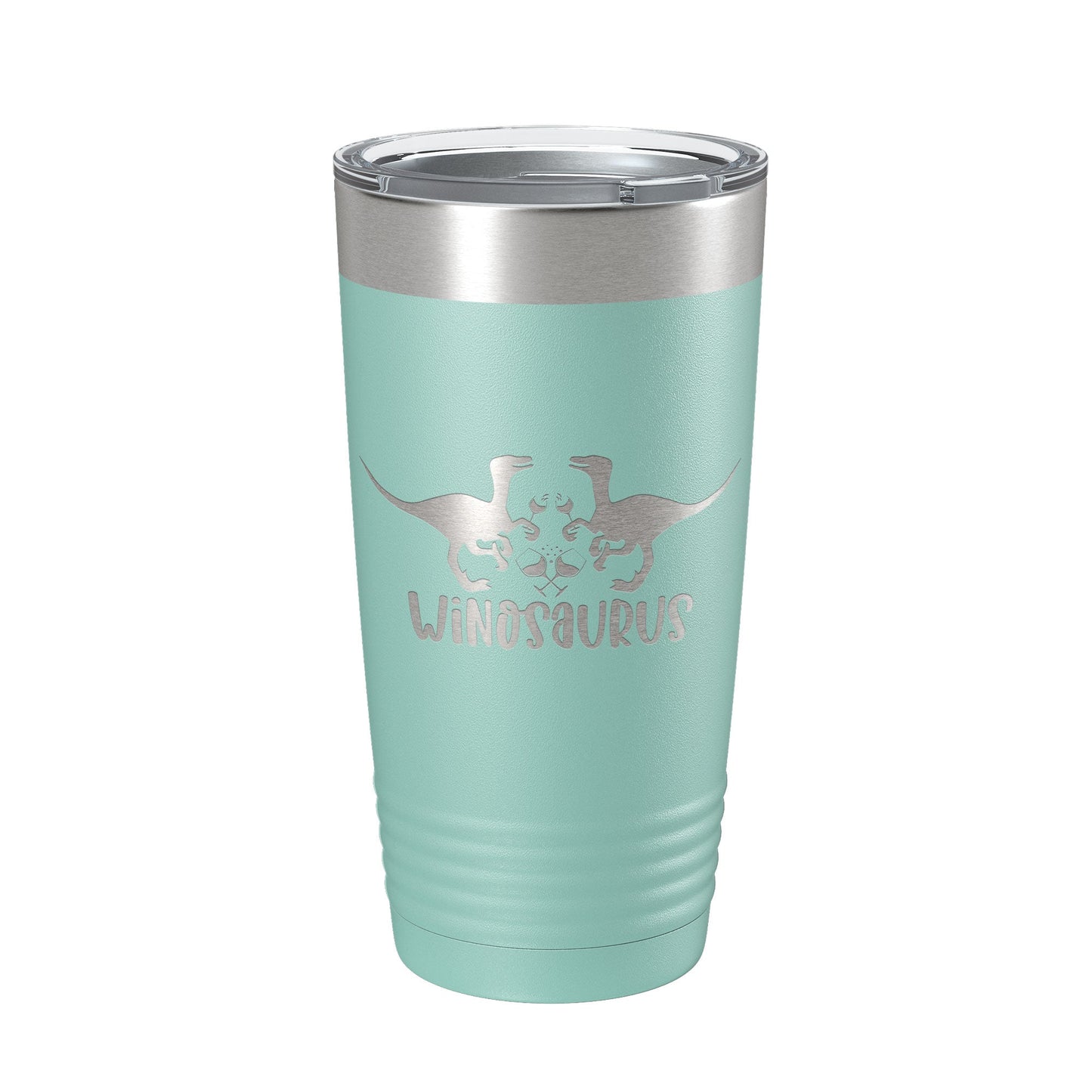 Winosaurus Tumbler Travel Mug Wine Dinosaur Funny Gift Insulated Laser Engraved Coffee Cup 20 oz-12