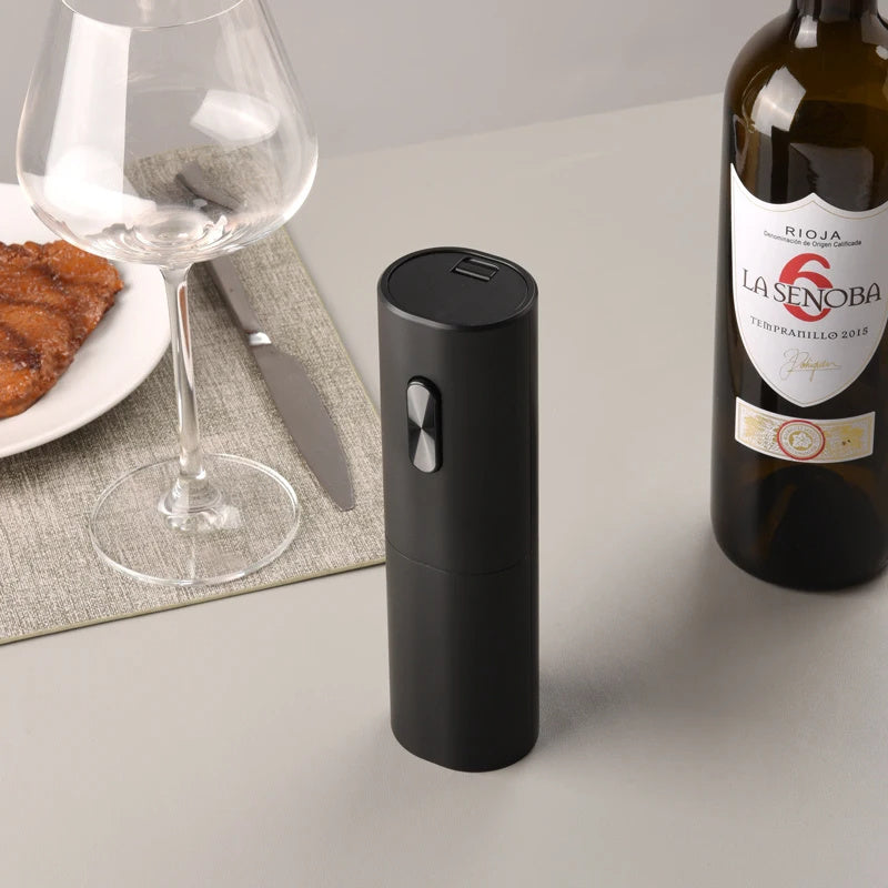 Electric Wine Opener Set Automatic Wine Opener Spiral Corkscrew
