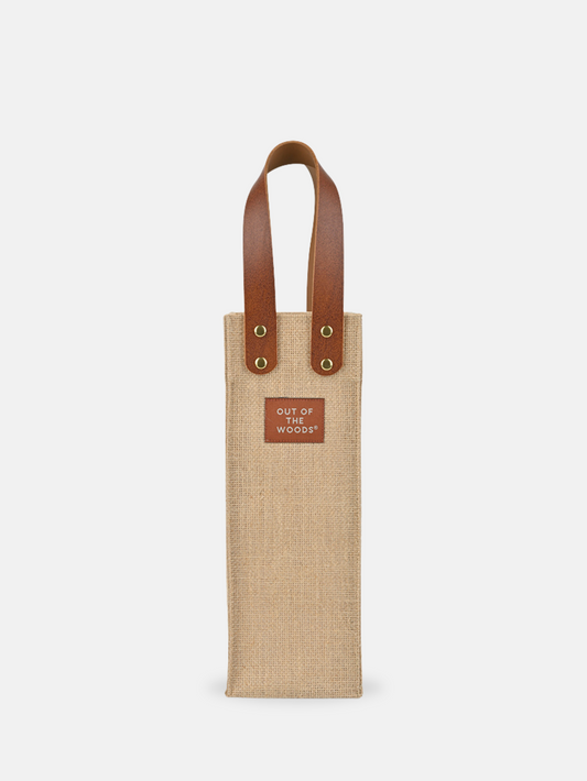 Jute Wine Tote