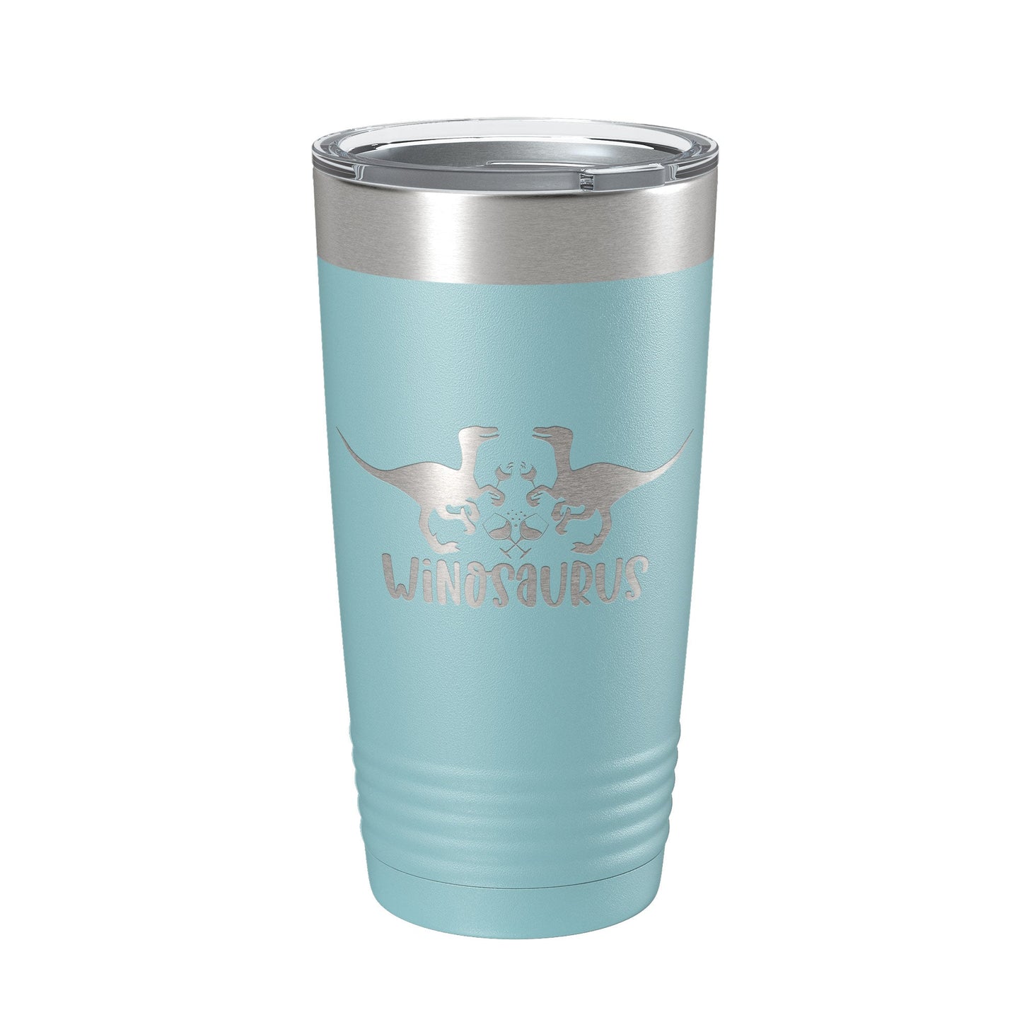 Winosaurus Tumbler Travel Mug Wine Dinosaur Funny Gift Insulated Laser Engraved Coffee Cup 20 oz-13