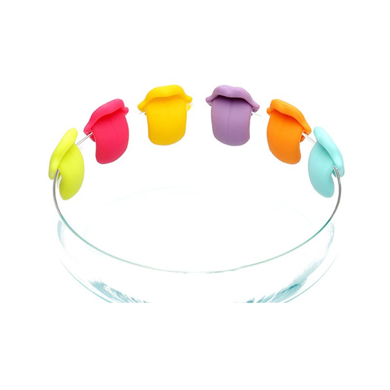 Tongue Wine Bottle Markers