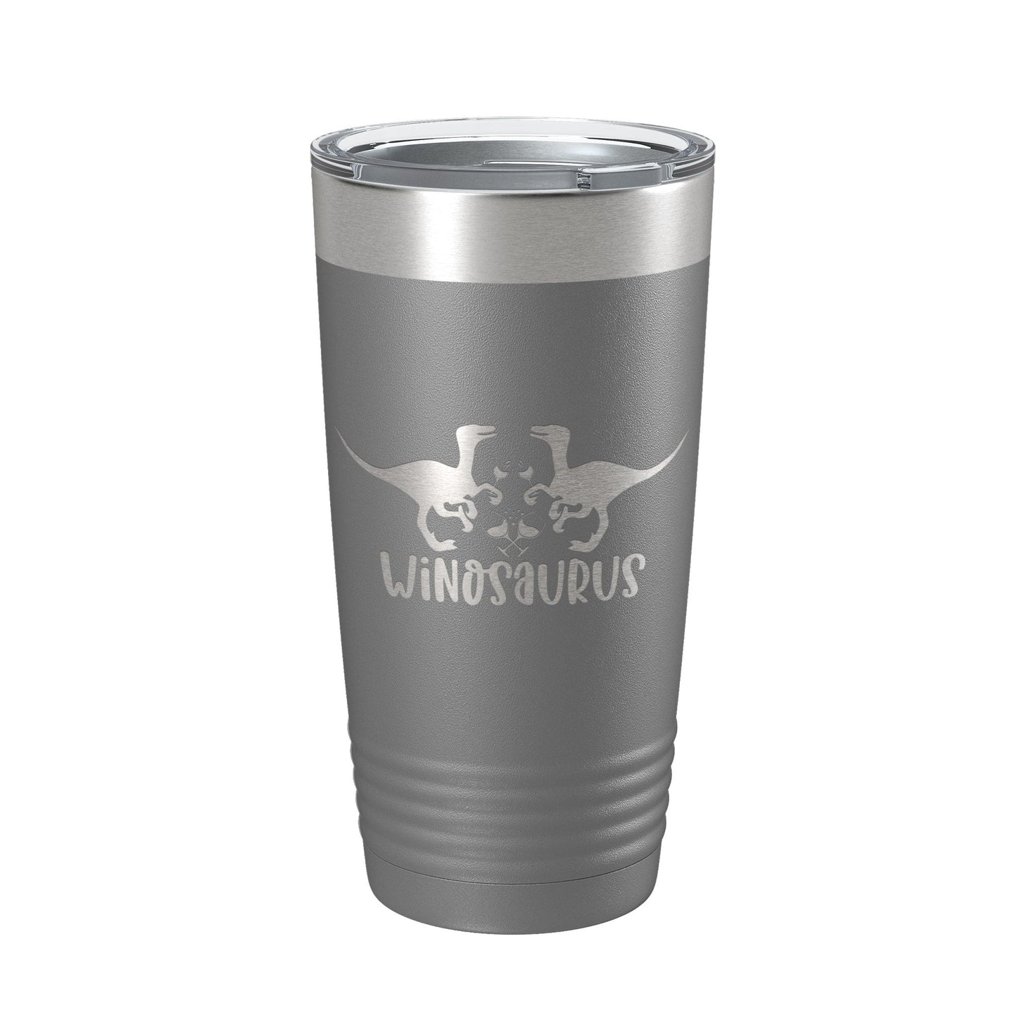 Winosaurus Tumbler Travel Mug Wine Dinosaur Funny Gift Insulated Laser Engraved Coffee Cup 20 oz-16