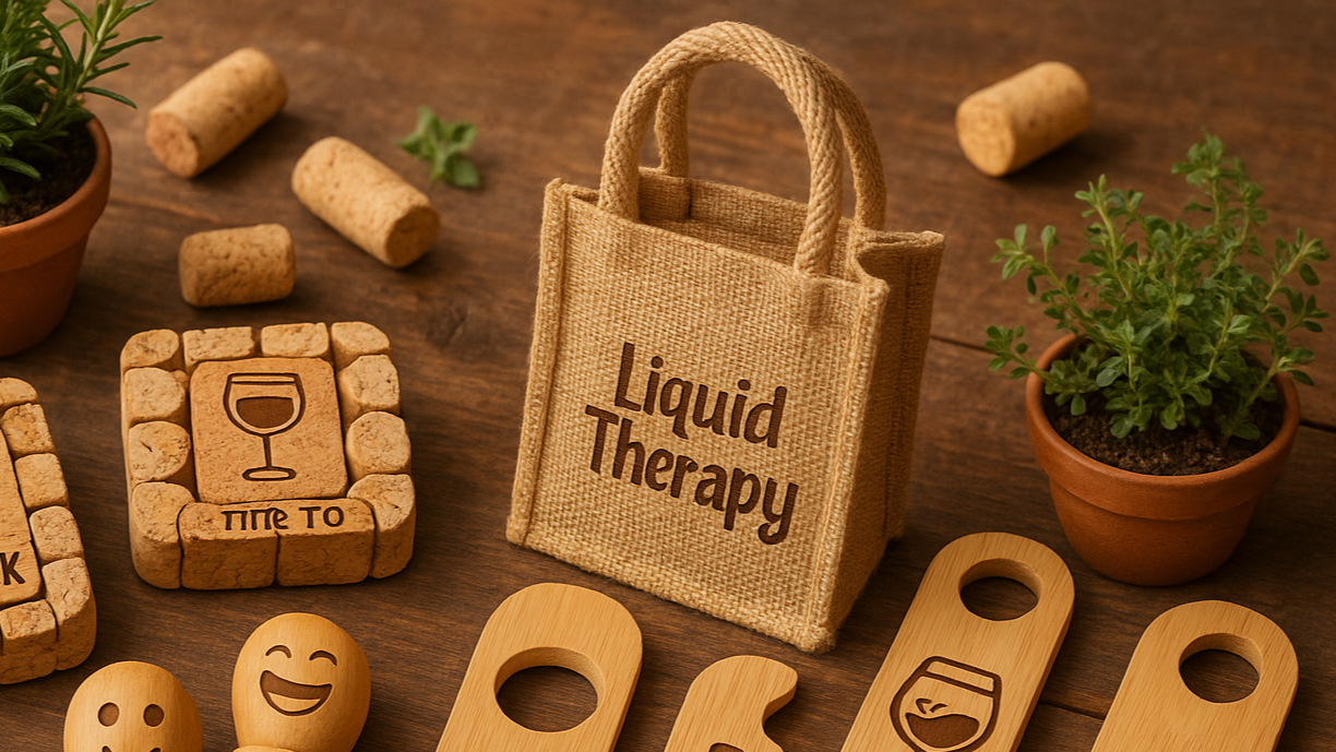 eco-friendly wine accessories laugh oftne