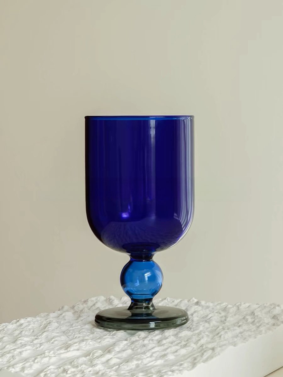 Gumballs Wine Glass - Eclectic Whimsical Coloured Cocktail Glasses